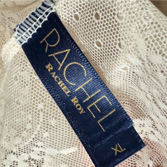 NEW Rachel Rachel Roy Lace Chemise/Thong Set Women’s XL - Picture 3 of 4
